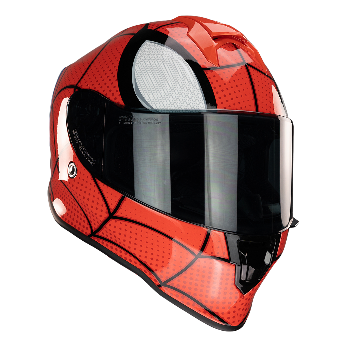 PREVENTA CASCO KROON MARVEL SPIDERMAN Cascos KOV + de motociclista