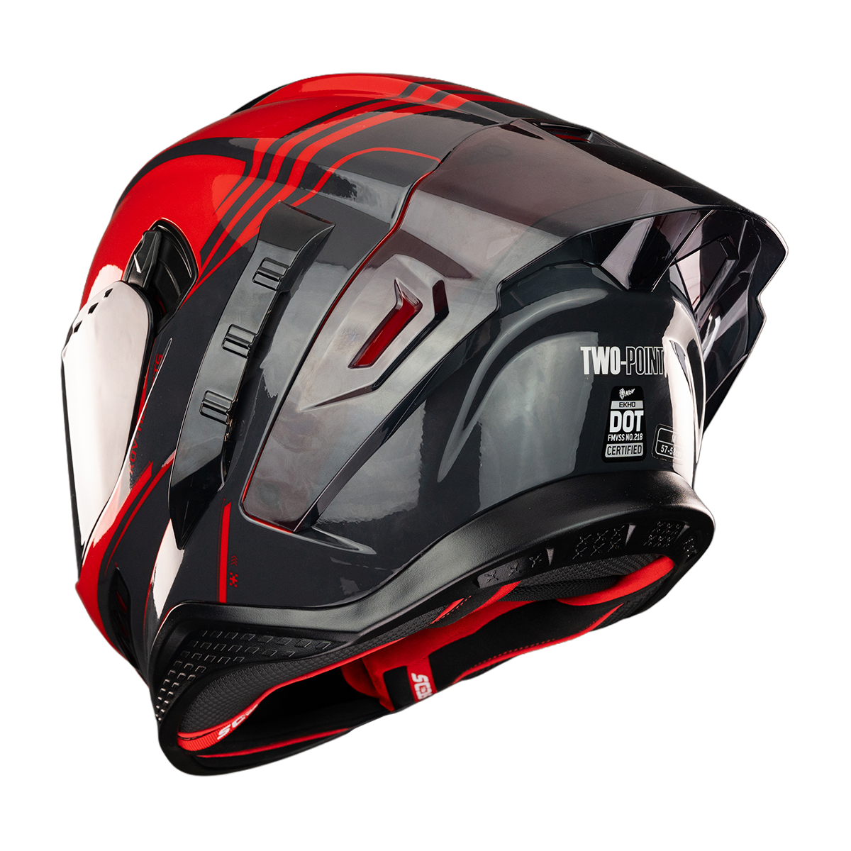 CASCO EKHO TWO POINT ROJO