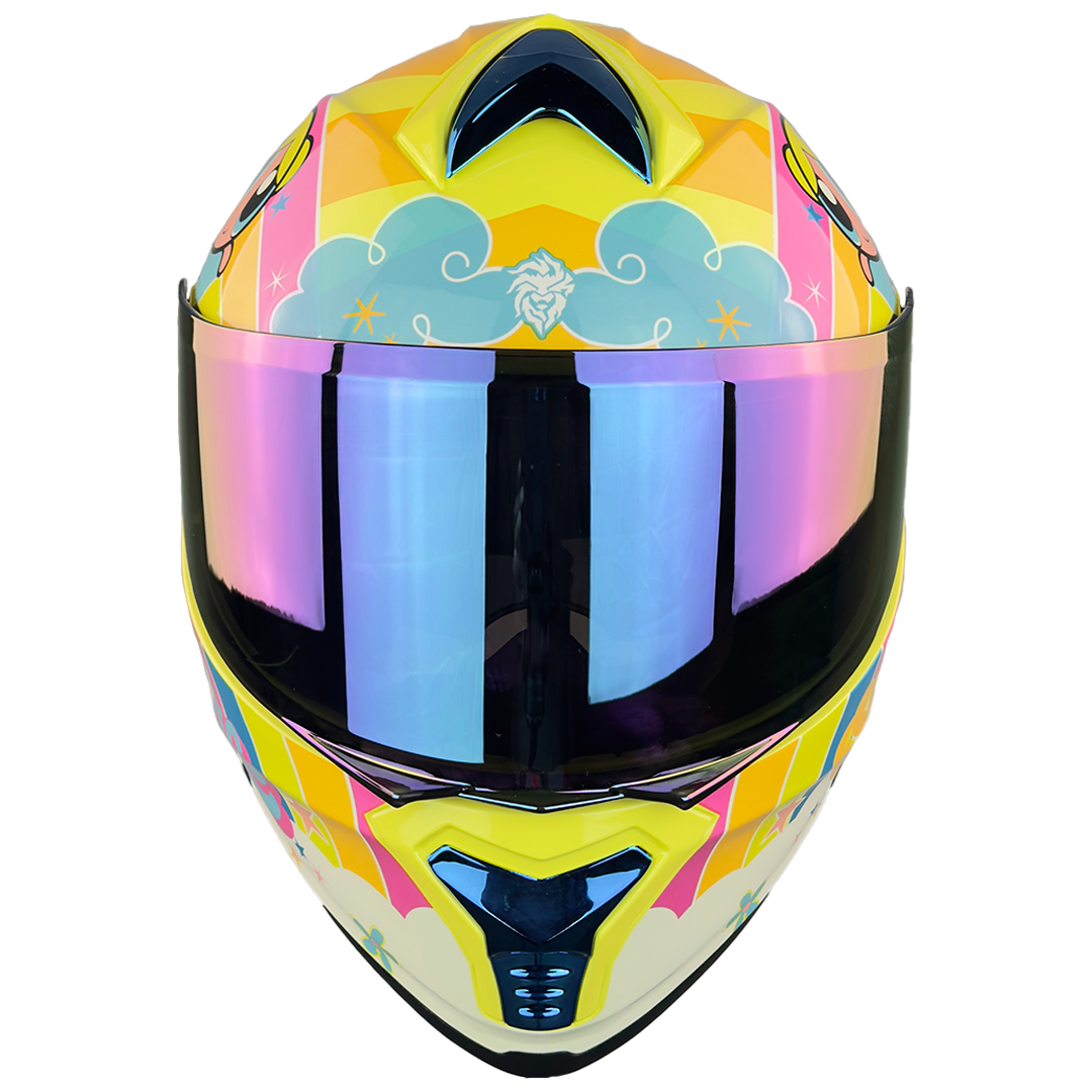 CASCO THUNDER CHICAS SUPERPODEROSAS COLORES