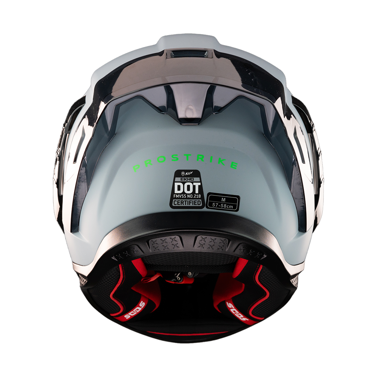 CASCO EKHO GRIS MATE (Copia) Cascos KOV + de motociclista