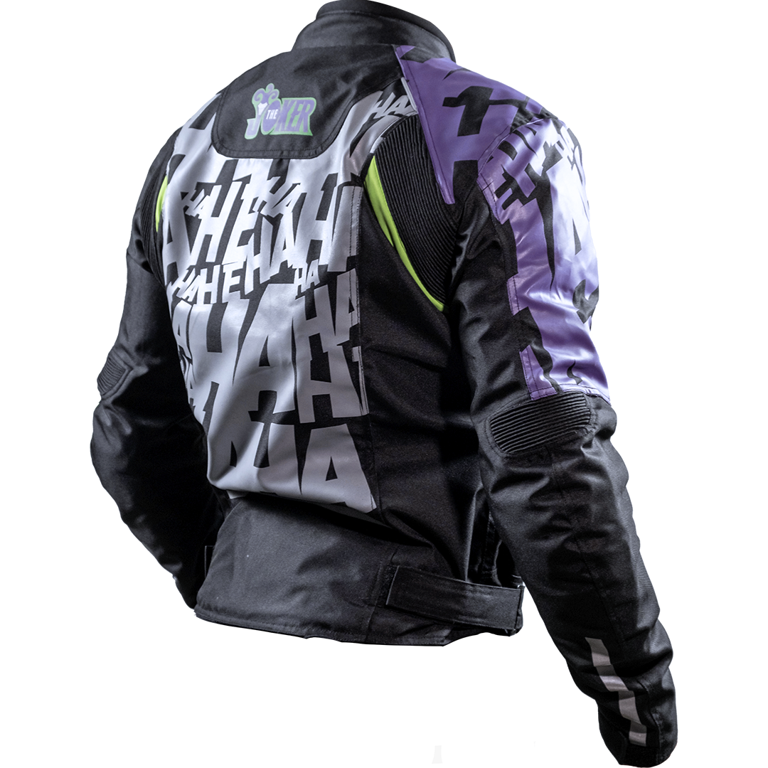 CHAMARRA DC JOKER / EL GUASÓN Vestimenta DC + de motociclista