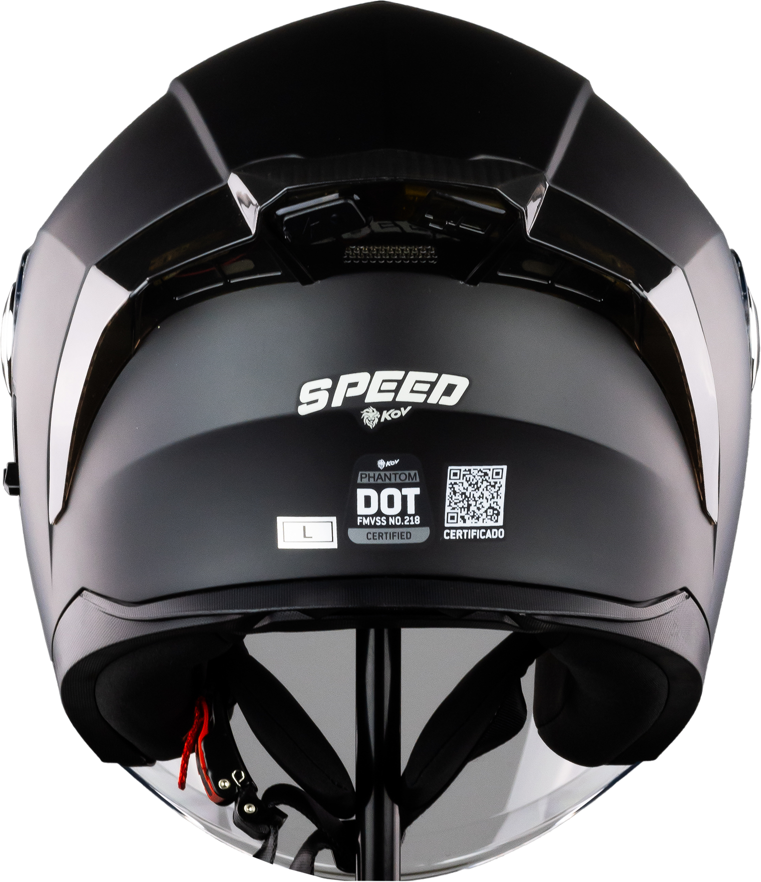 CASCO PHANTOM SPEED BLACK LED Cascos KOV + de motociclista