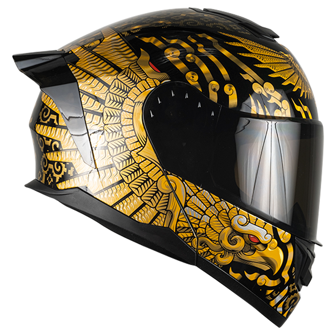 CASCO ZERO KUAUHTLI DORADO