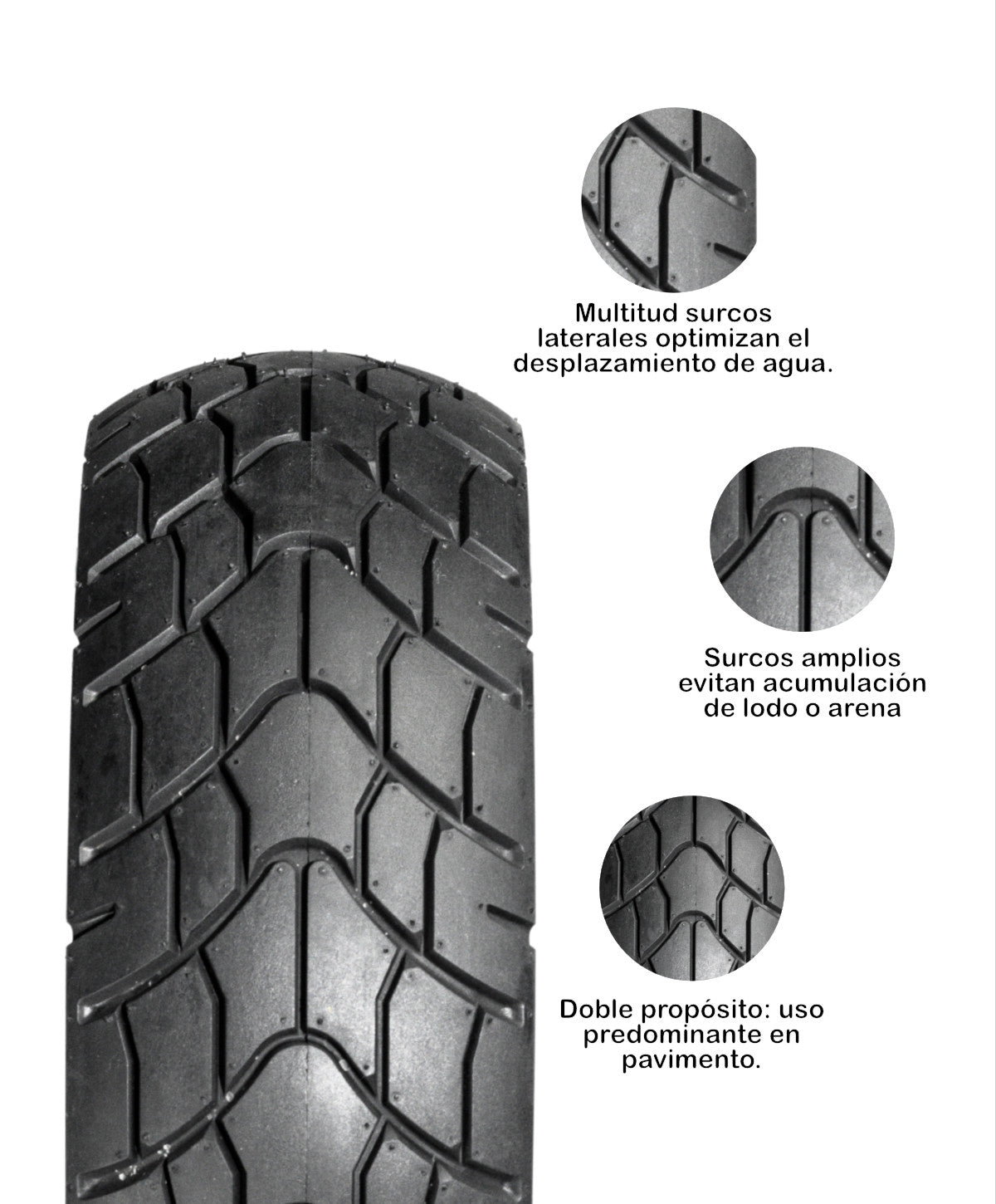 KOV TIRES LL XP Llanta KOV + de motociclista
