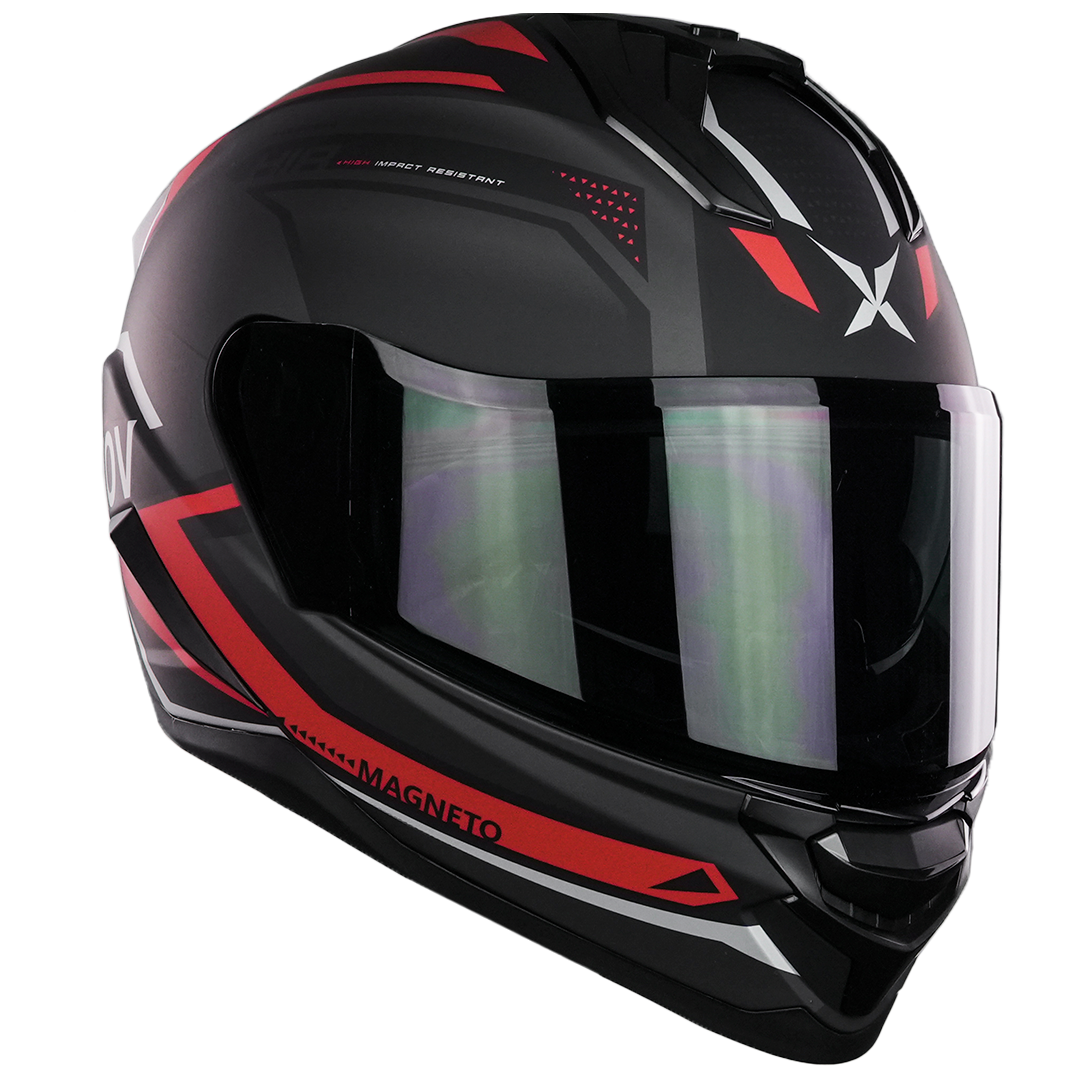 CASCO XSERIES MAGNETO NITRO ROJO Cascos X-KOV + de motociclista