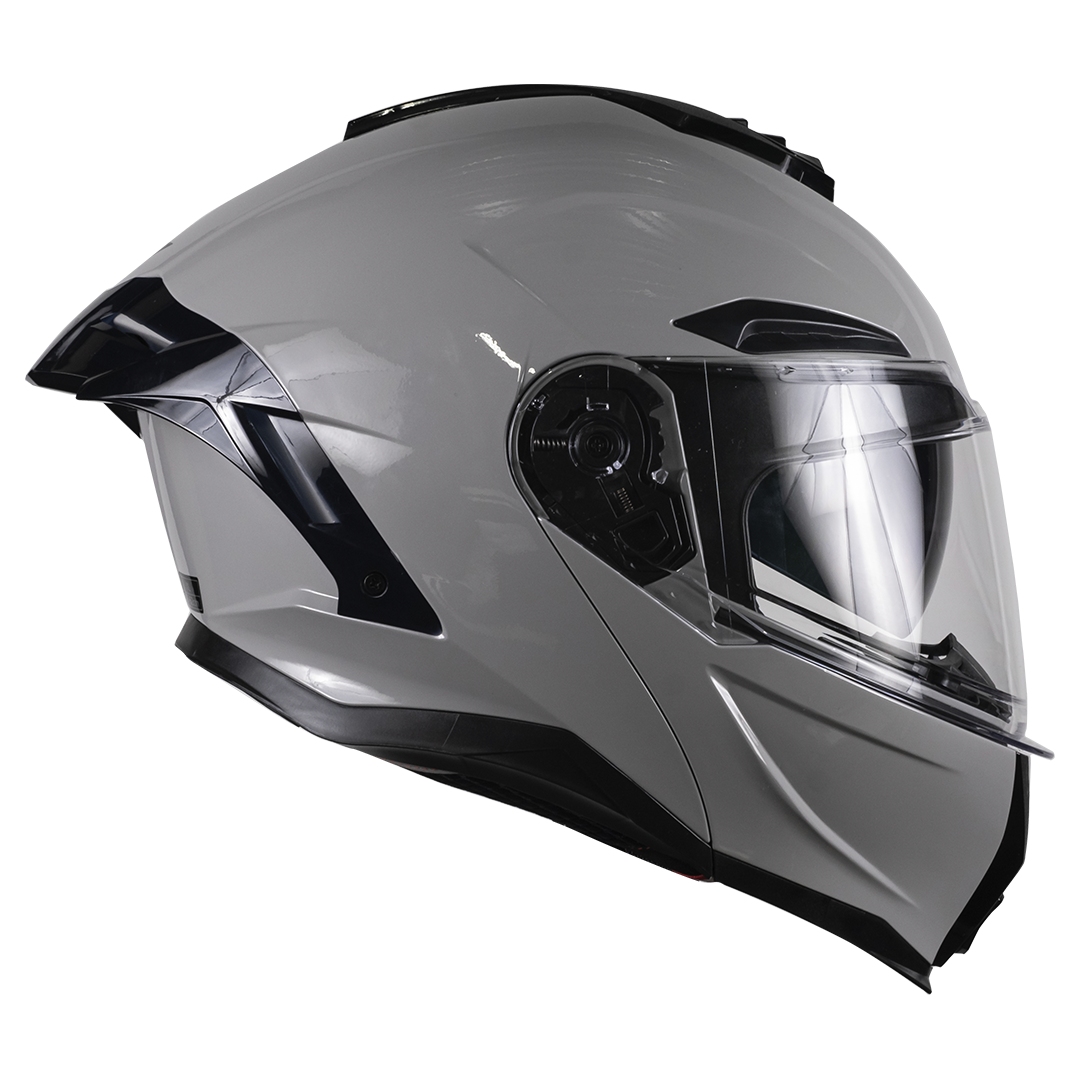 CASCO APOLO GRIS BRILLANTE