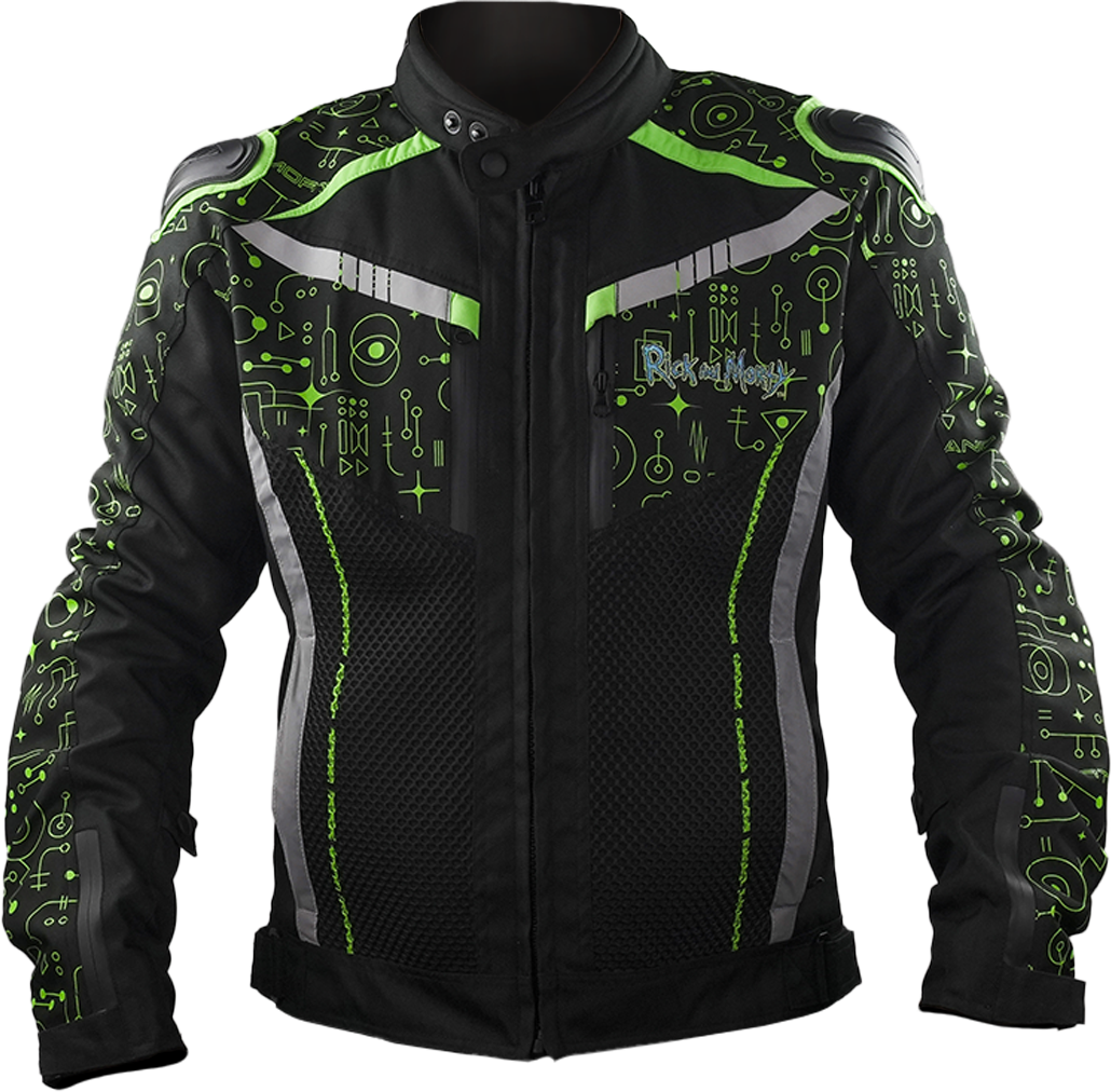 CHAMARRA RICK & MORTY KOV + de motociclista