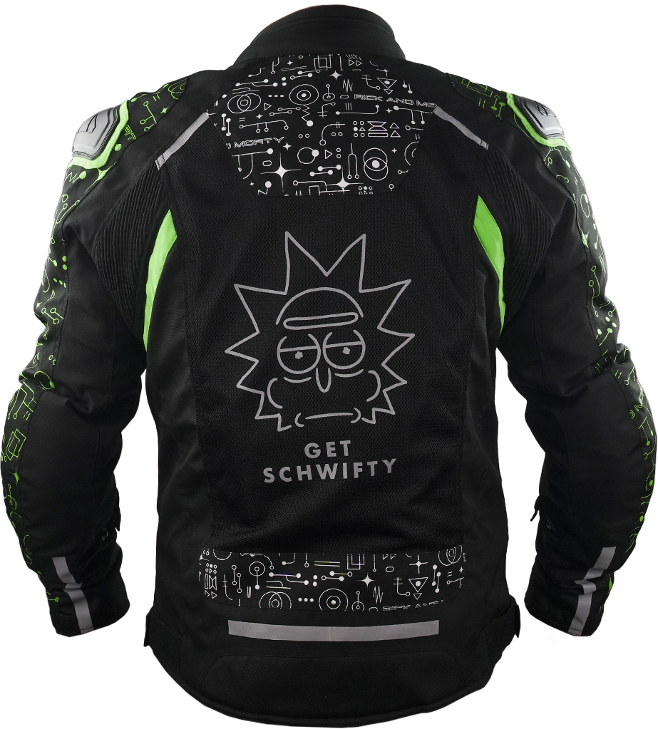 CHAMARRA RICK & MORTY KOV + de motociclista