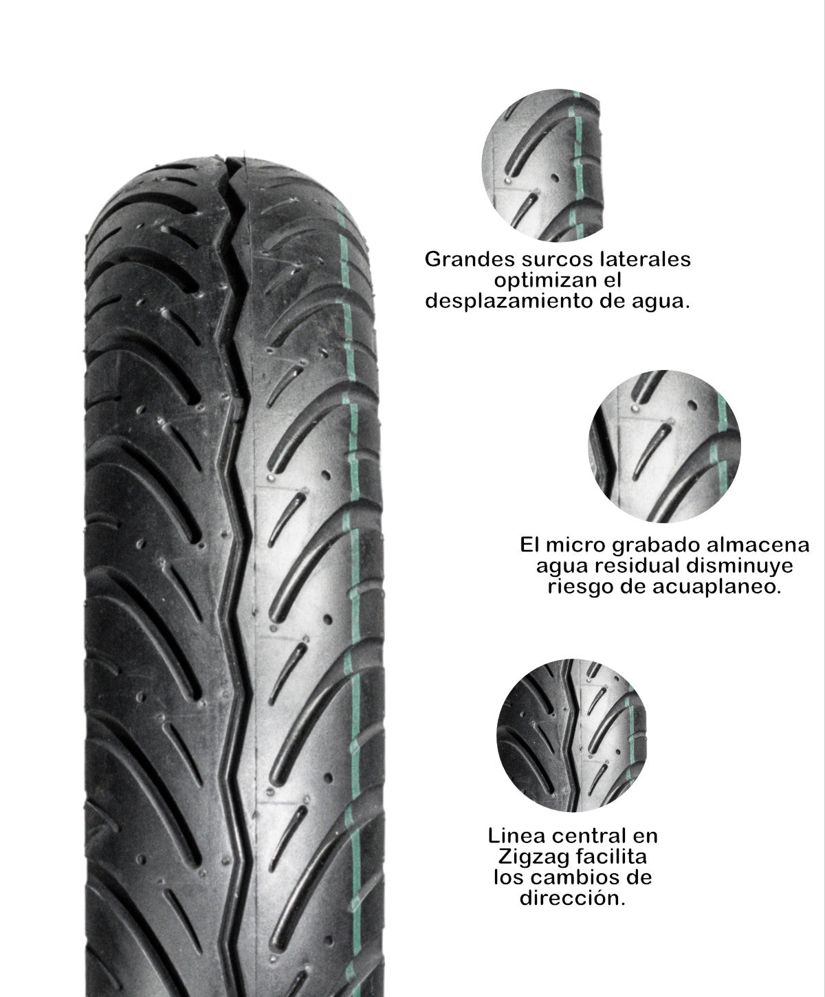 KOV TIRES NITRO Llanta KOV + de motociclista