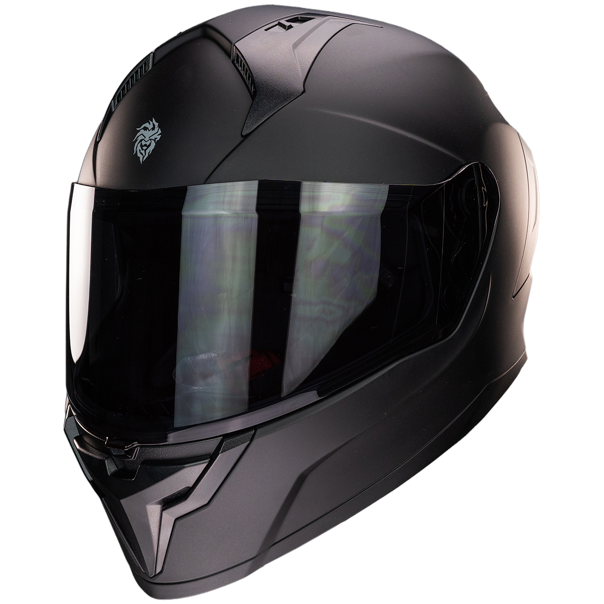 CASCO PROTON SOLIDO NEGRO MATE Cascos KOV + de motociclista
