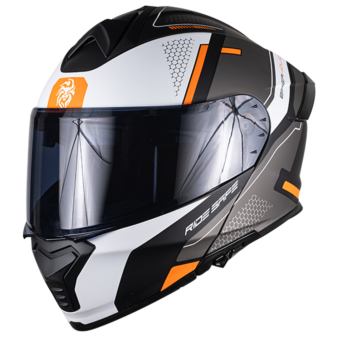 CASCO THUNDER REVENGE NARANJA Cascos KOV + de motociclista