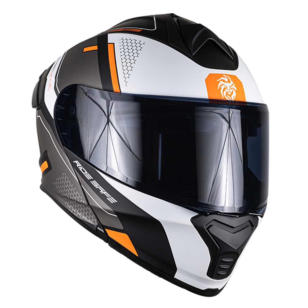 CASCO THUNDER REVENGE NARANJA Cascos KOV + de motociclista