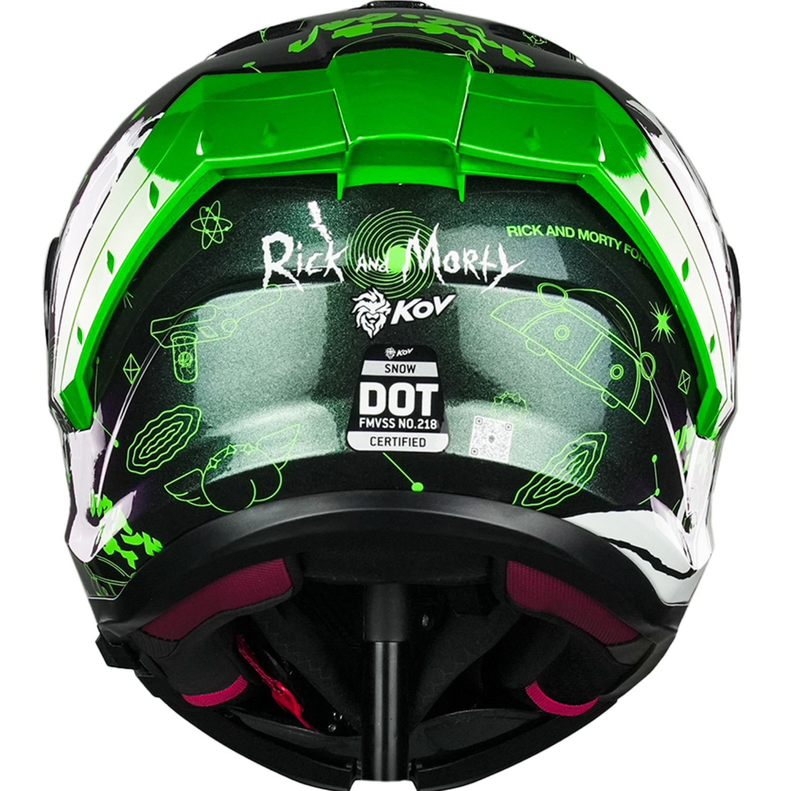 CASCO SNOW RICK SANCHEZ KOV + de motociclista