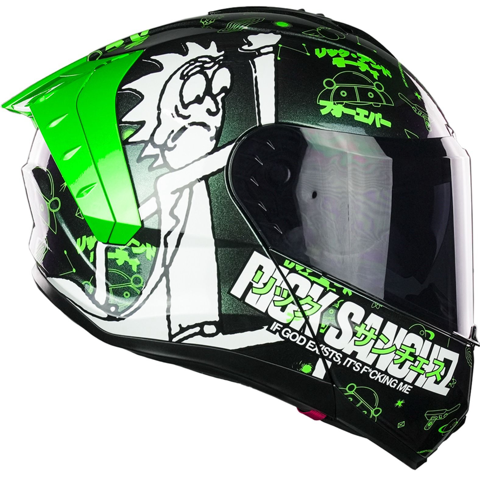 CASCO SNOW RICK SANCHEZ KOV + de motociclista