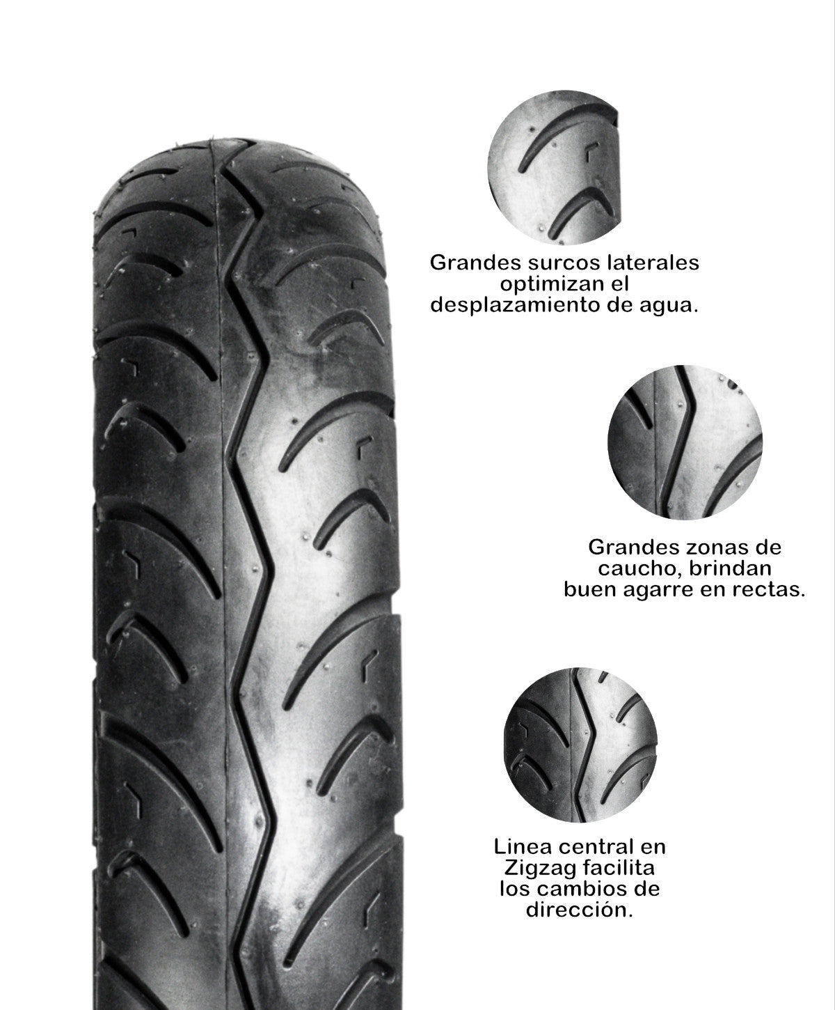 KOV TIRES RITZ Llanta KOV + de motociclista