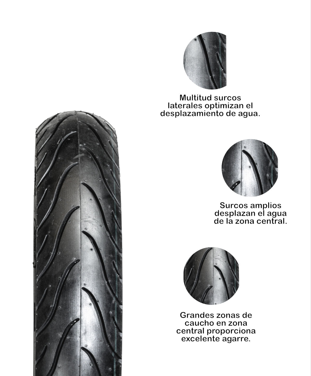 KOV TIRES DOLPHIN Llanta KOV + de motociclista