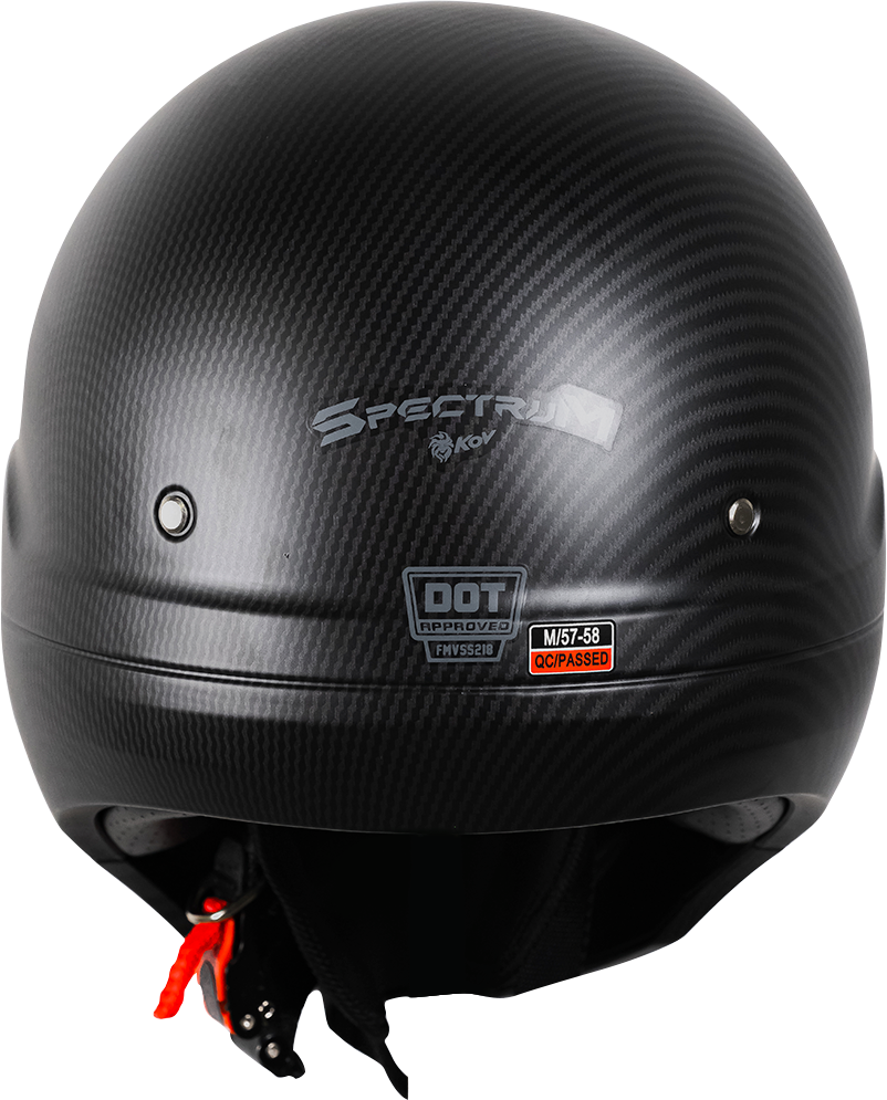 CASCO SPECTRUM TIPO FIBRA DE CARBONO Cascos KOV + de motociclista