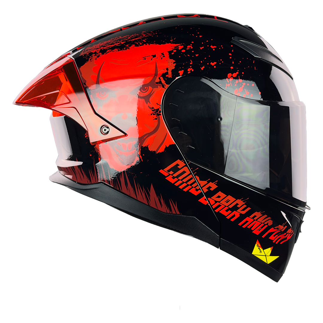 CASCO WB STARK IT ROJO Cascos KOV + de motociclista