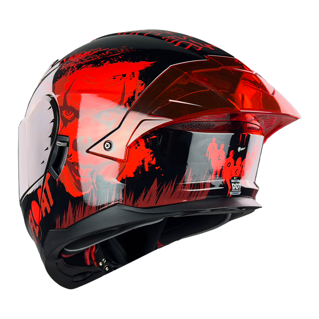 CASCO WB STARK IT ROJO Cascos KOV + de motociclista