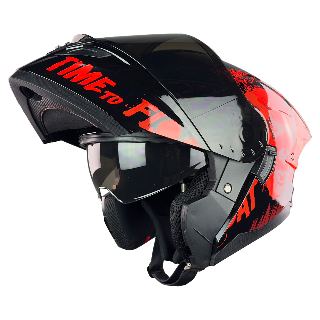 CASCO WB STARK IT ROJO Cascos KOV + de motociclista