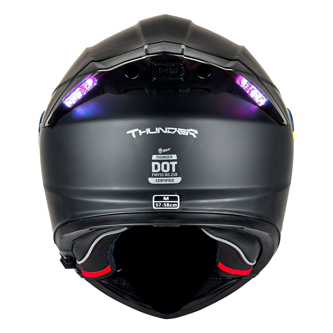 Motocicleta Luz Para Casco Moto Helmet Luces Para Casco Luz LED