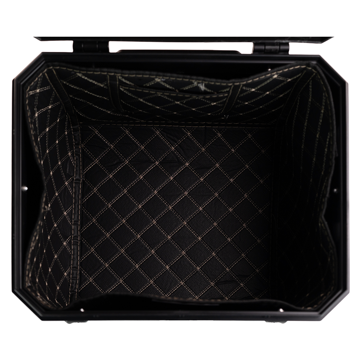 MALETERO TOP CASE CARBON CON RESPALDO 45 L Accesorios KOV + de motociclista