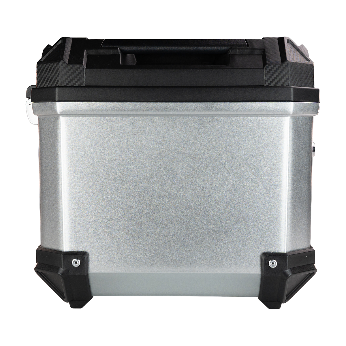 MALETERO TOP CASE SILVER CON RESPALDO 45 L Accesorios KOV + de motociclista