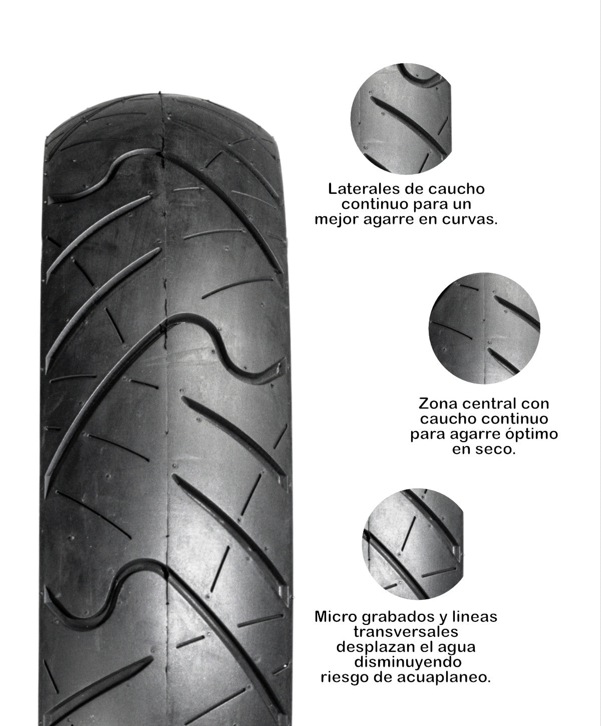 KOV TIRES TOP GEAR Llanta KOV + de motociclista