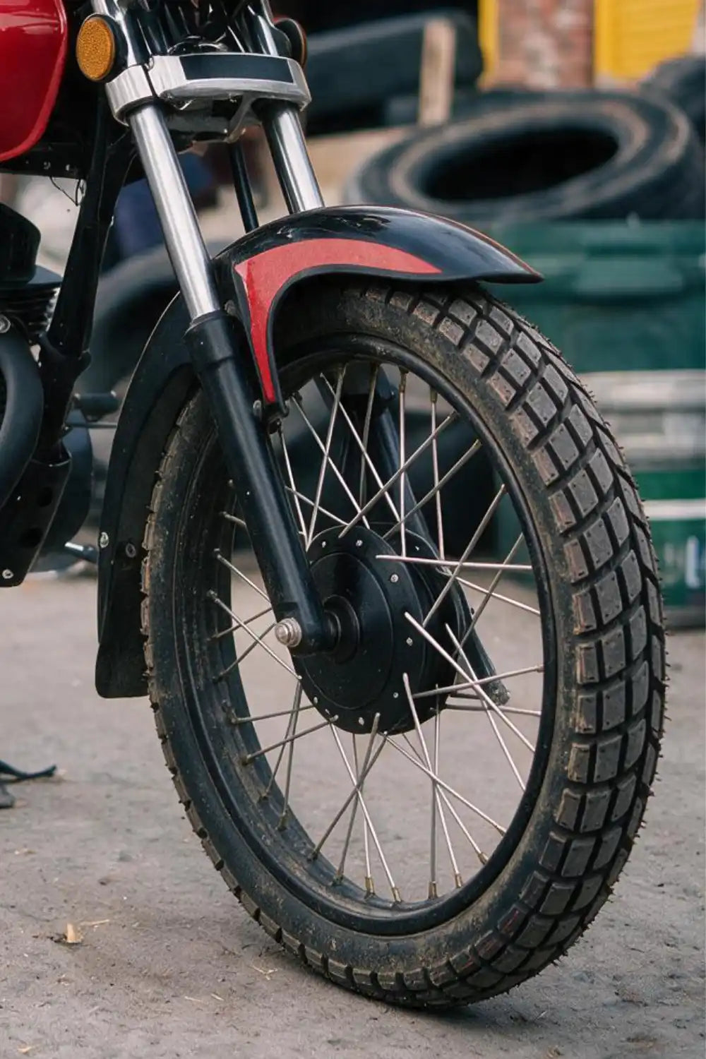 VULKAR 3.00-17 TT Llanta de moto Kov Tires + de motociclista