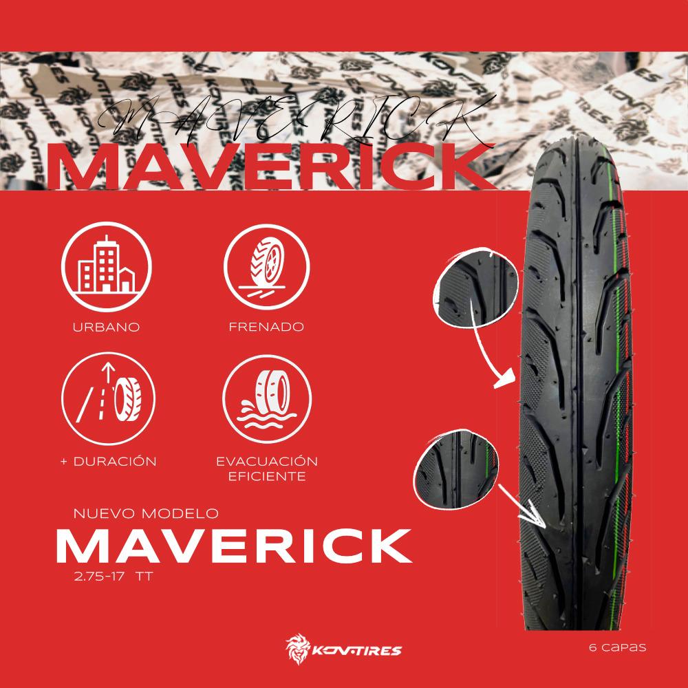 KOV TIRES MAVERICK Llanta KOV + de motociclista