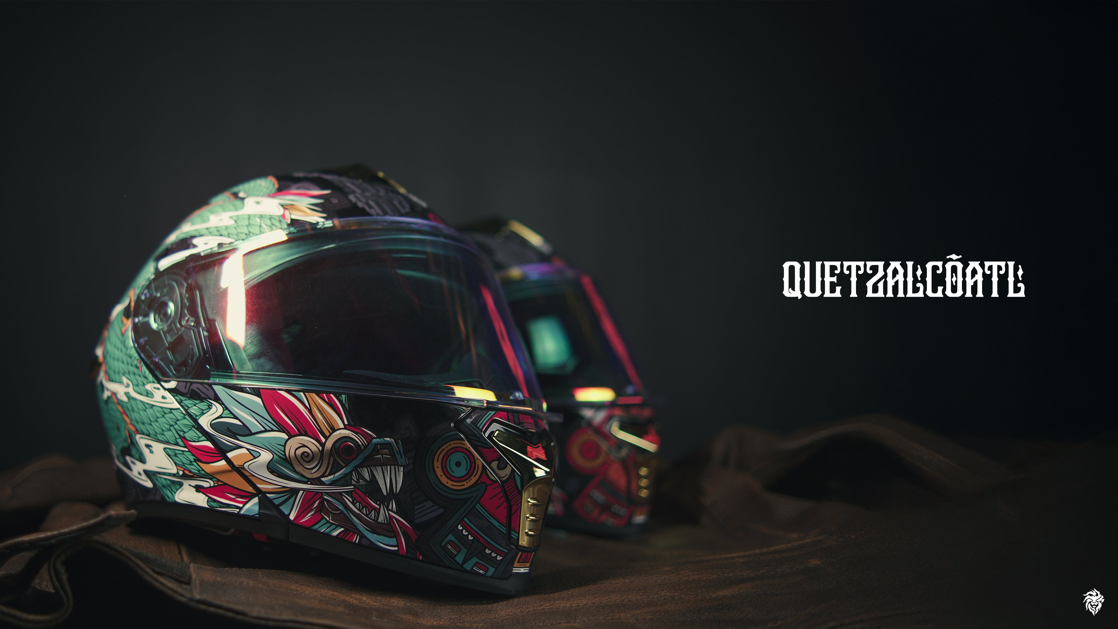 casco de motocicleta kov quetzalcoatl