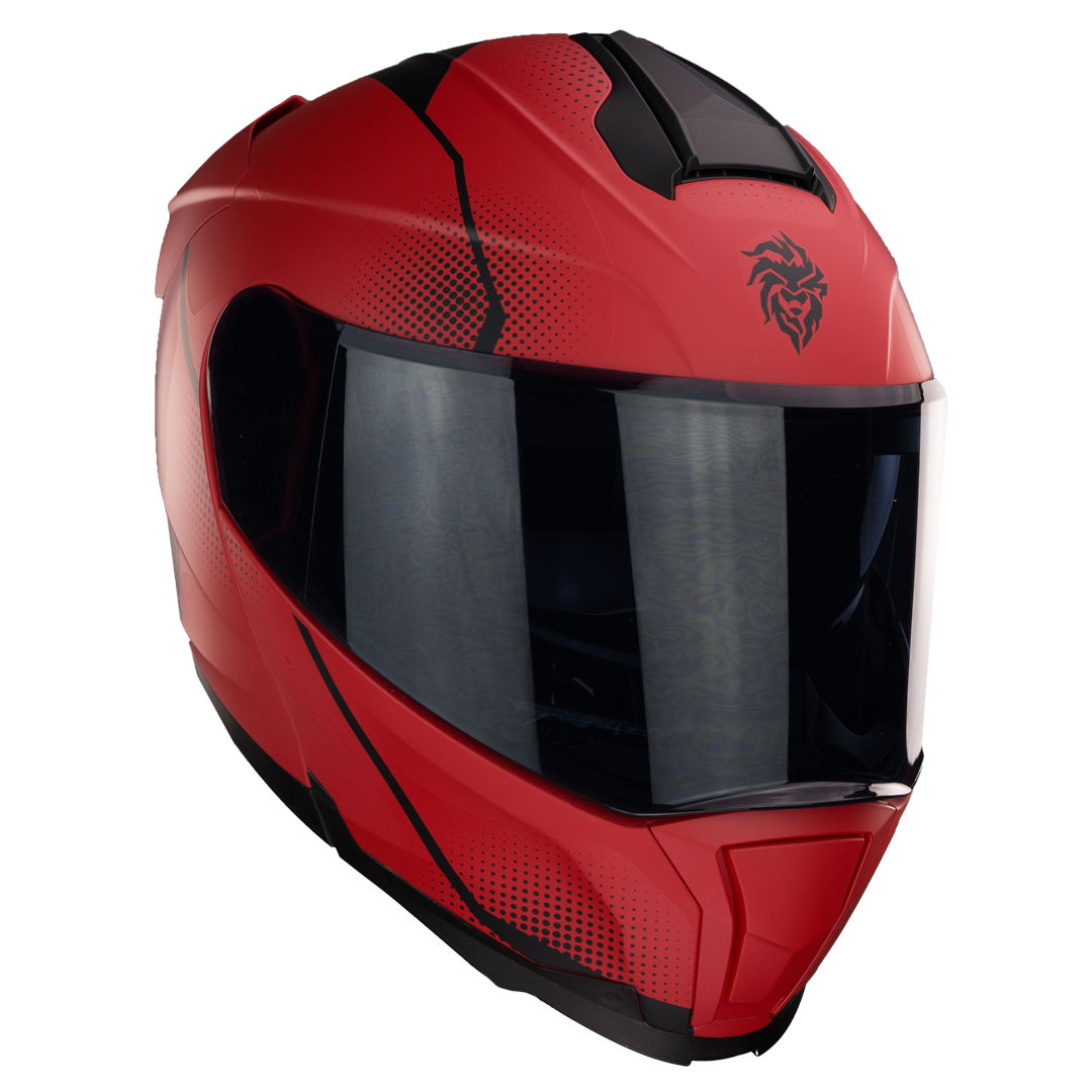 CASCO LITIO ZURF ROJO Cascos KOV + de motociclista